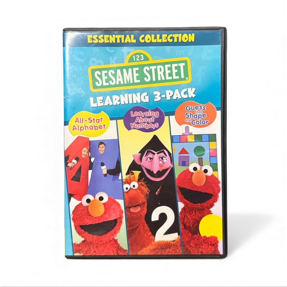 💰BOGO FREE Sesame Street 3 DVD Educational Set